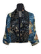 Short Blue Tiger Kimono